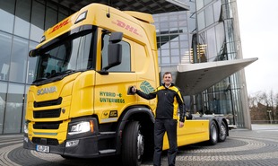 DHL Scania Extraverbrenner